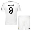 Conjunto (Camiseta+Pantalón Corto) Real Madrid Mbappé 9 Primera Equipación 2024-25 - Niño